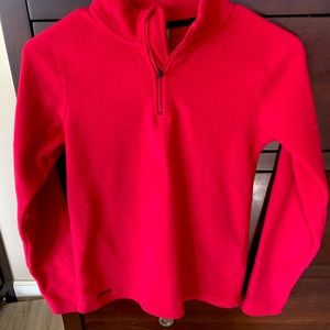Girls Cabela’s Fleece 1/4 zip and matching bottoms